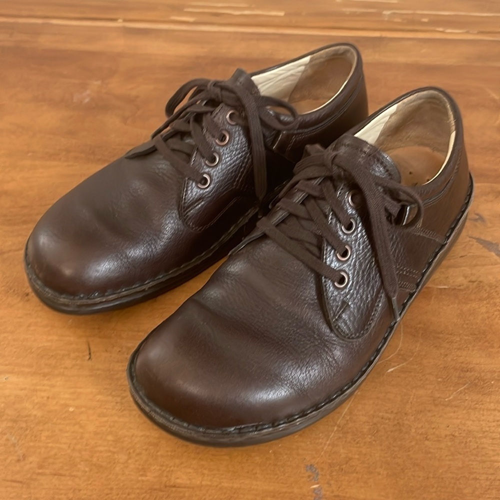 Finn Comfort Unisex Brown Vaasa Oxford, size 41